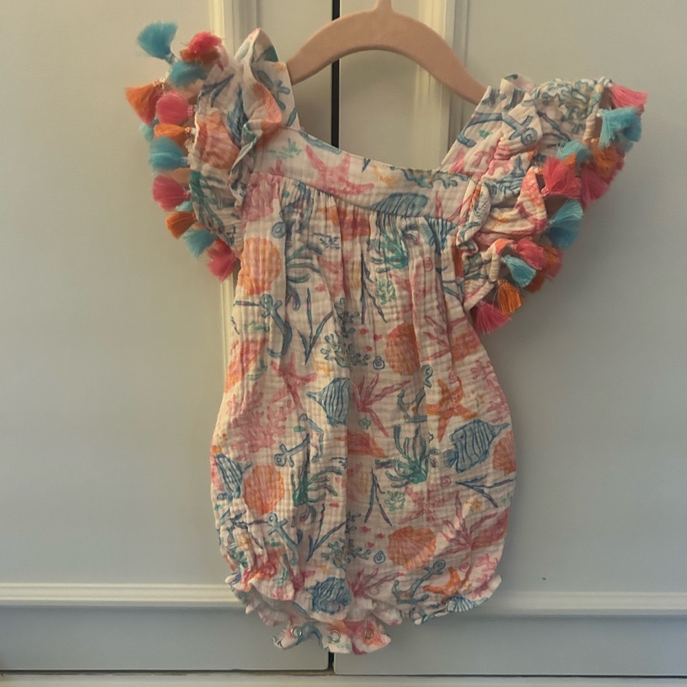 Mud Pie Romper size 6-9 months